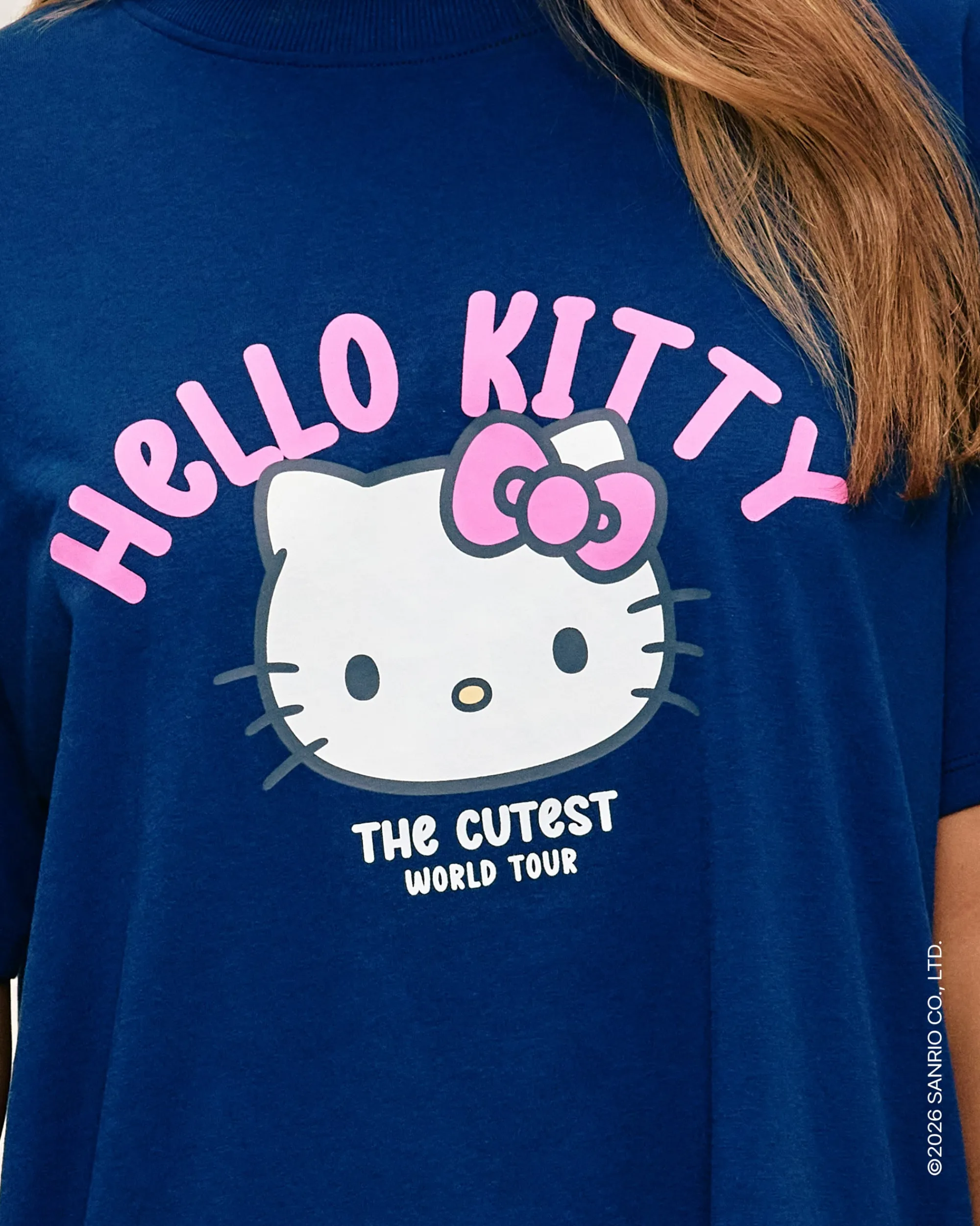 Sale Enebe t-hirt et hort en jerey Heo kitty Sets De Pyjamas