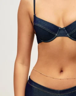Online Haut de maillot de bain corbeille effet jean Corbeille