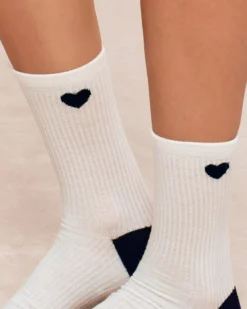 Outlet Lot de 3 paires de chaussettes coton à motifs Chaussettes