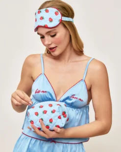 New Masque motifs fraises Petits Accessoires