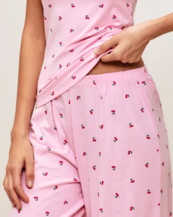 Outlet Pantaon en jerey à otif cerie Pantalons De Pyjamas|Pyjamas Pour Les Grandes