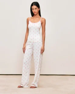 Clearance Pantaon en jerey à otif gace Pantalons De Pyjamas|Pyjamas Pour Les Grandes