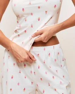Clearance Pantaon en jerey à otif gace Pantalons De Pyjamas|Pyjamas Pour Les Grandes