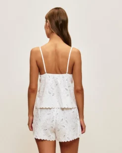 Sale hort en coton avec broderie angaie Shorts