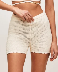 Online hort en crochet Shorts