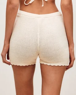 Online hort en crochet Shorts