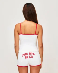 Hot hort en jerey iprié "Puerto Rico" Shorts De Pyjamas