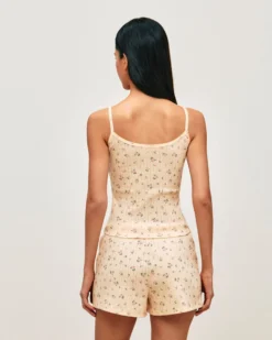 Outlet hort en pointee avec iprié feur Shorts De Pyjamas