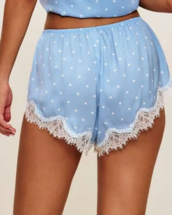 Clearance hort en atin à poi Shorts