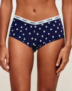 Outlet horty en coton otif coeur Shortys Et Boxers