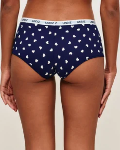 Outlet horty en coton otif coeur Shortys Et Boxers