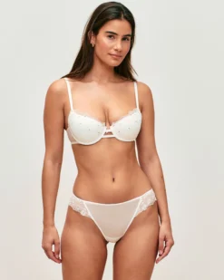 Clearance Soutien-gorge ampliforme avec broderies florales Ampliformes|Avec Armatures