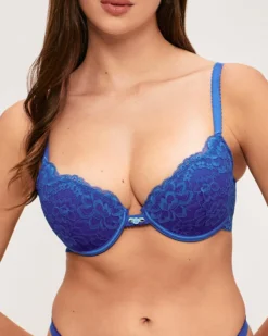 Online Soutien-gorge ampliforme en dentelle florale Ampliformes|Avec Armatures