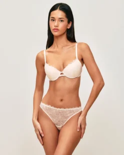 Soutien-gorge ampliforme en dentelle florale Ampliformes|Avec Armatures