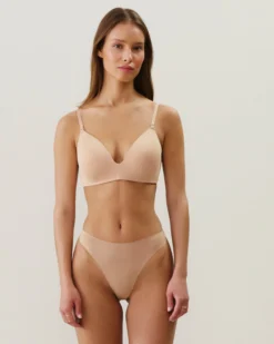 New Soutien-gorge ampliforme en microfibre Sans Armature|Soutiens-Gorge Invisible
