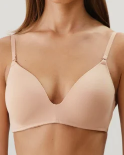 New Soutien-gorge ampliforme en microfibre Sans Armature|Soutiens-Gorge Invisible
