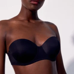 Clearance Soutien-gorge bandeau en microfibre Ampliformes|Avec Armatures