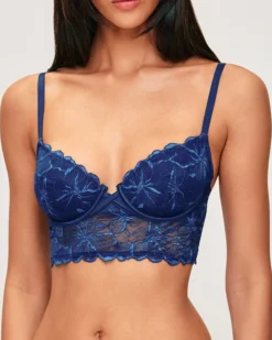 Online Soutien-gorge bustier corbeille en dentelle florale Bustiers|Avec Armatures
