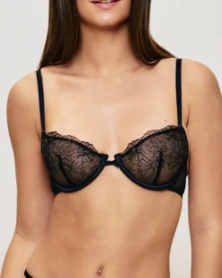 Sale Soutien-gorge corbeille dentelle et broderies Avec Armatures|Corbeilles