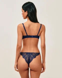 Discount Soutien-gorge corbeille en dentelle à strass argentés Avec Armatures|Corbeilles