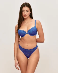 Best Soutien-gorge corbeille en dentelle florale Avec Armatures|Corbeilles