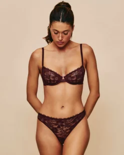 Hot Soutien-gorge corbeille en dentelle Avec Armatures|Corbeilles