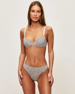 New Soutien-gorge corbeille microfibre léopard Avec Armatures|Soutiens-Gorge Invisible