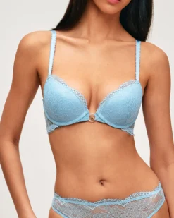 Soutien-gorge push-up en dentelle avec bijou soleil Avec Armatures|Push-Up