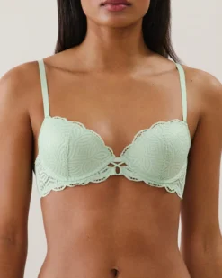 Soutien-gorge push-up en dentelle Avec Armatures|Push-Up