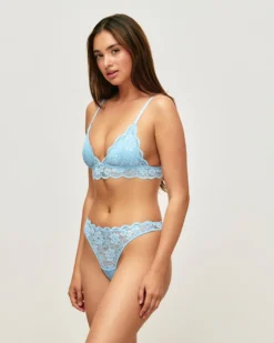 New outien-gorge triange en dentee forae Sans Armature|Soutiens-Gorge Dentelle