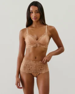 Outlet outien-gorge triange en dentee Sans Armature|Push-Up