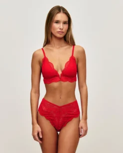 Sale outien-gorge triange puh-up en dentee forae Sans Armature|Push-Up