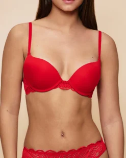 New Soutien-gorge ultra push-up en dentelle Avec Armatures|Push-Up