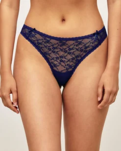 Clearance tring en dentee forae avec deux petit nœud Culottes En Dentelle|Strings