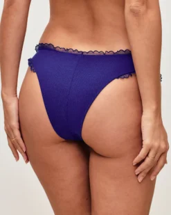 Sale Tanga en coton broderie patèque "Juicy Tangas