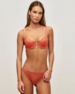 Best Tanga en dentee avec fi urex doré et bijou Tangas|Culottes En Dentelle