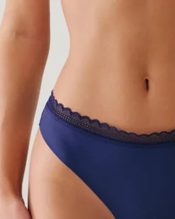 New Tanga en icrofibre et dentee Tangas