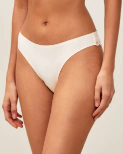 Online Tanga en icrofibre et dentee Culottes Mariage|Tangas