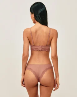 Online Tanga en icrofibre et dentee Culottes Mariage|Tangas