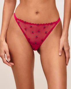Clearance Tanga à otif cerie Tangas
