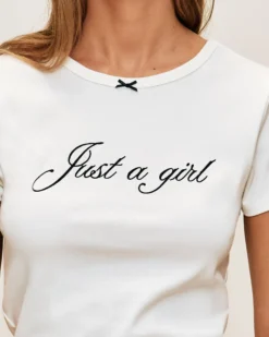 Outlet T-hirt avec broderie 