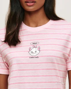 Sale T-hirt en jerey à rayure arie Hauts De Pyjamas