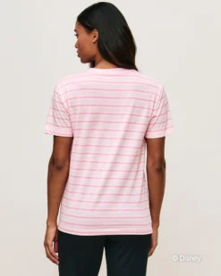 Sale T-hirt en jerey à rayure arie Hauts De Pyjamas
