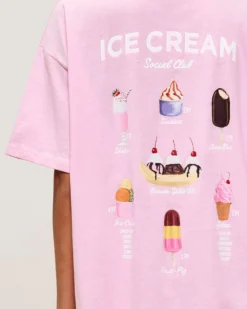 Clearance T-hirt éger en jerey avec iprié gace Tops